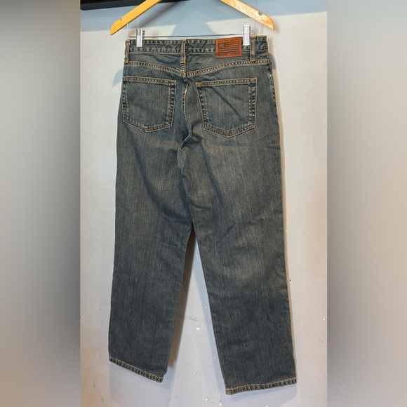 Ralph Lauren Woman’s  Low Rise Straight Leg Jeans Size 10 - Picture 4 of 10